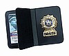 Perfect Fit Duty Leather Recessed Badge & Double ID Case
